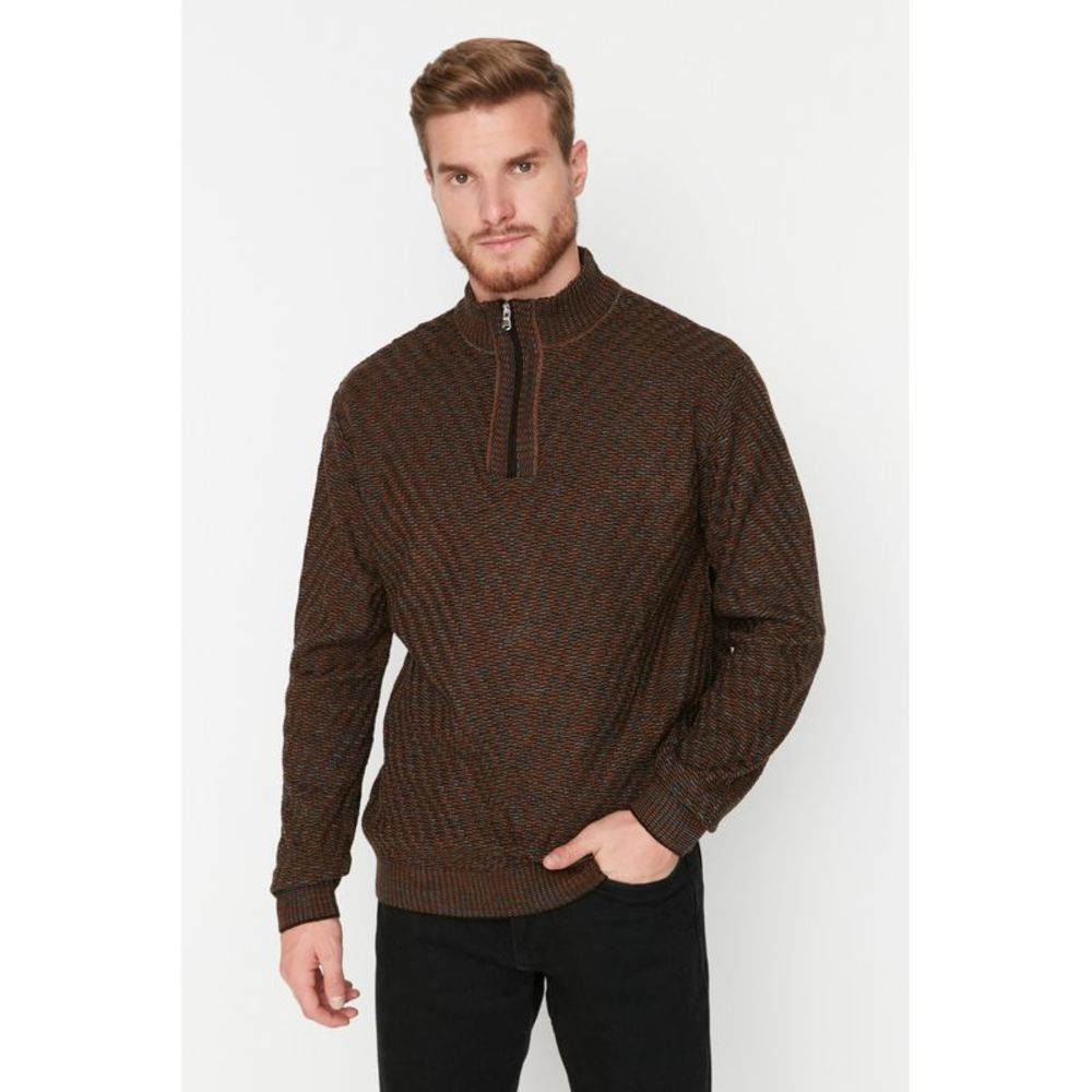 NWT Trendyol Men Slim fit Crew neck Knitwear Sweater